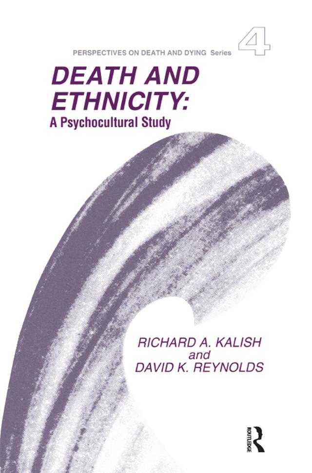 Death and Ethnicity by Richard Kalish