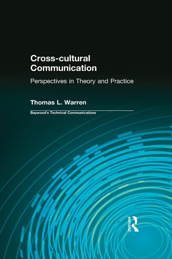 Cross-cultural Communication by Thomas Warren