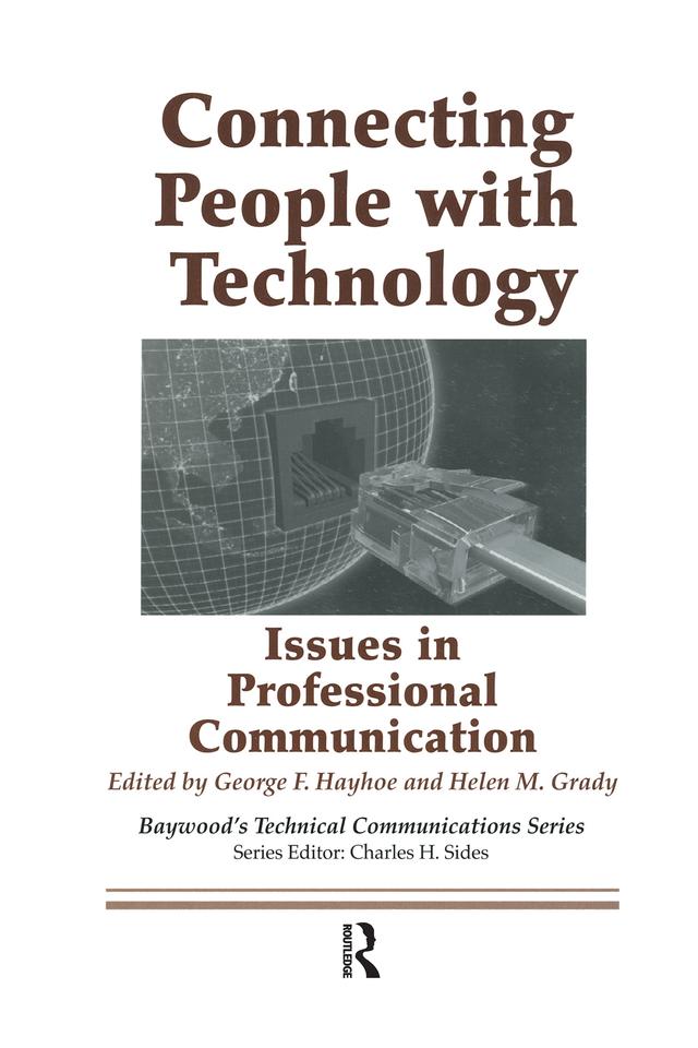 Connecting People with Technology by George Hayhoe, Helen M. Grady