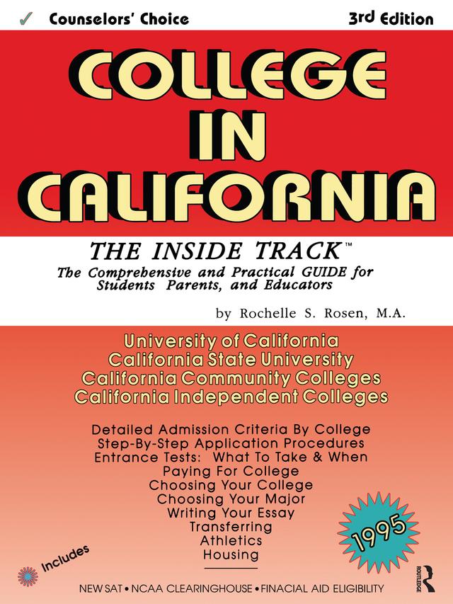 College in California by Rochelle S Rosen