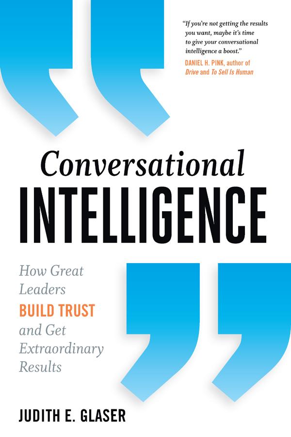 Conversational Intelligence by Judith E. Glaser