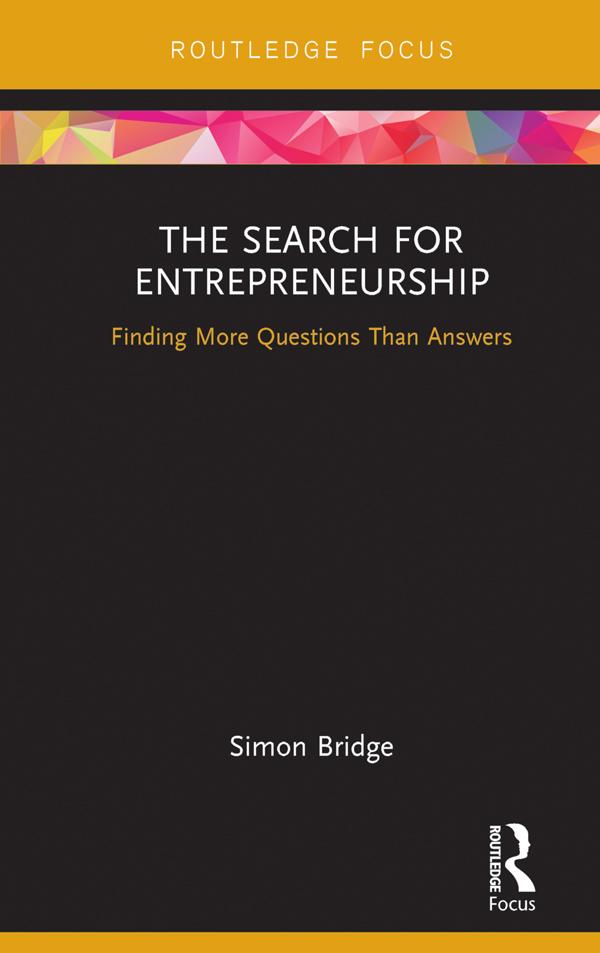 The Search for Entrepreneurship
