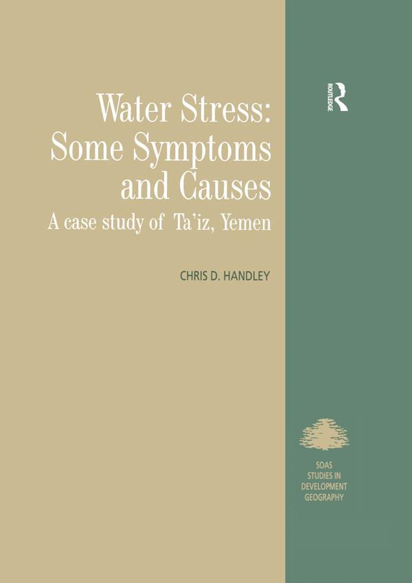 Water Stress: Some Symptoms and Causes by Chris D. Handley