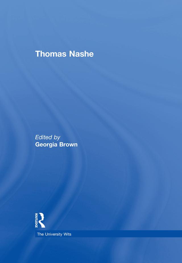 Thomas Nashe