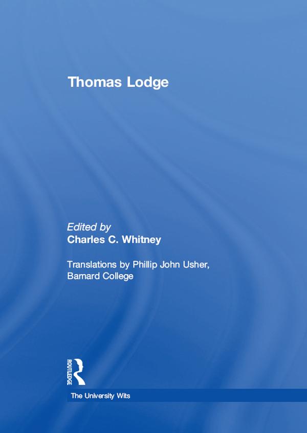 Thomas Lodge by Charles C. Whitney