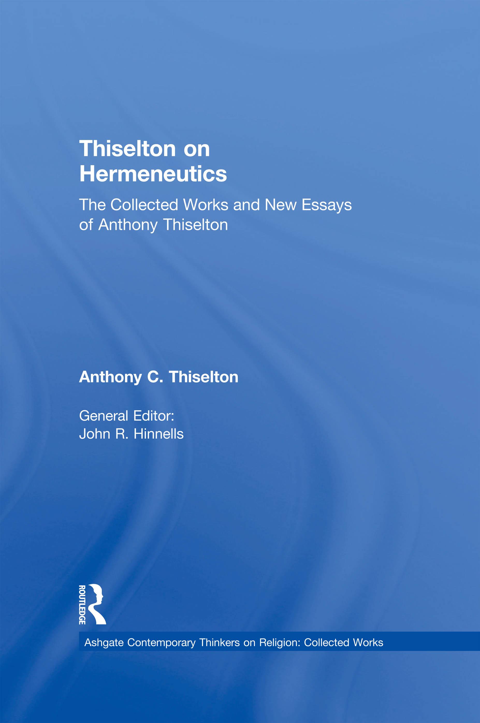 Thiselton on Hermeneutics