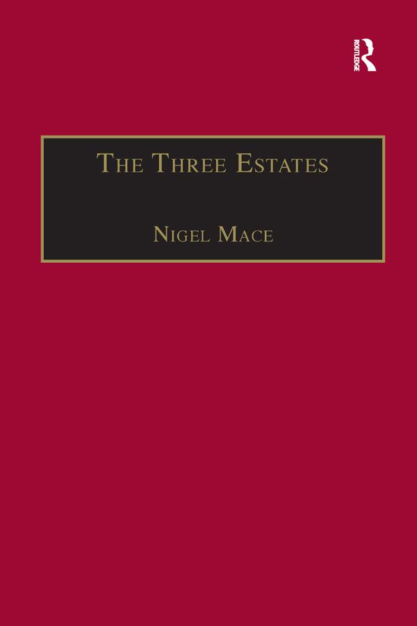 The Three Estates by Nigel Mace