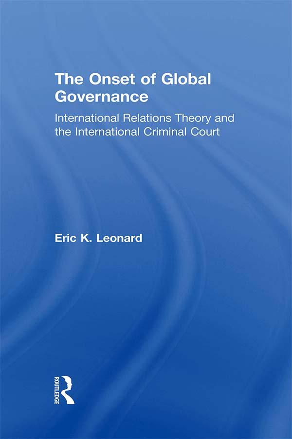 The Onset of Global Governance