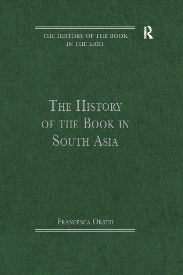 The History of the Book in South Asia