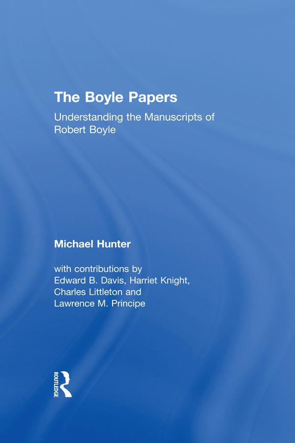 The Boyle Papers by Michael Hunter