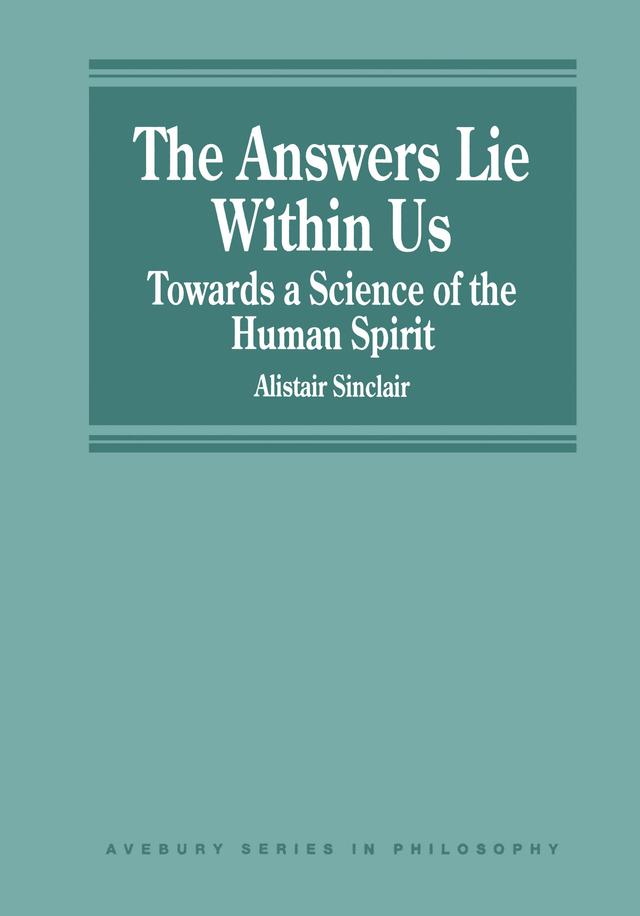 The Answers Lie Within Us by Alistair Sinclair