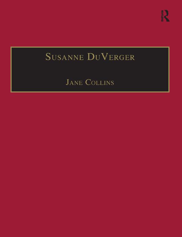 Susanne DuVerger by Jane Collins