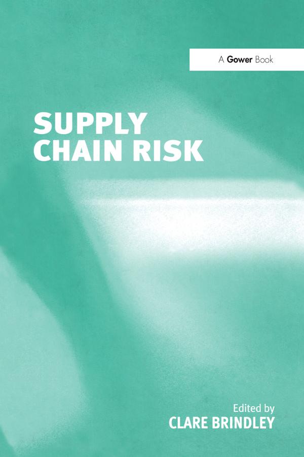 Supply Chain Risk by Clare Brindley