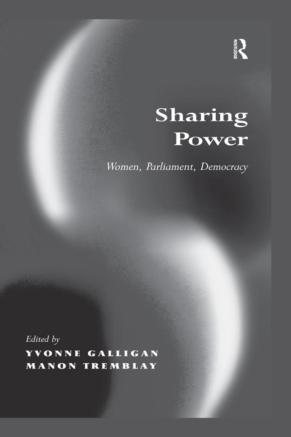 Sharing Power by Manon Tremblay, Yvonne Galligan