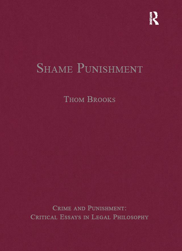 Shame Punishment by Thom Brooks