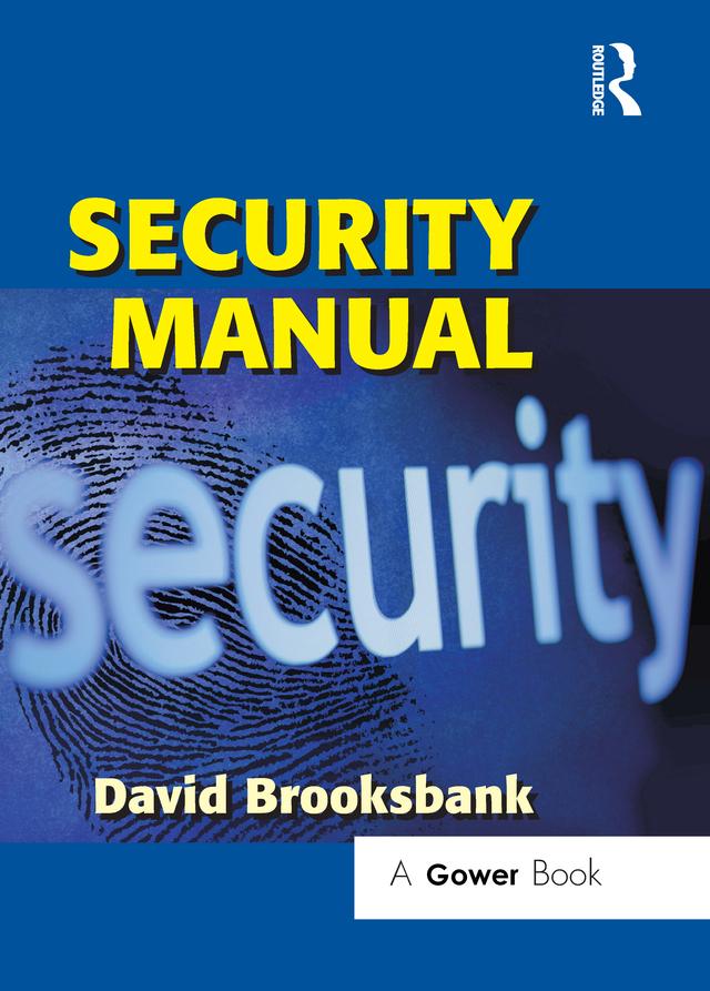 Security Manual by David Brooksbank