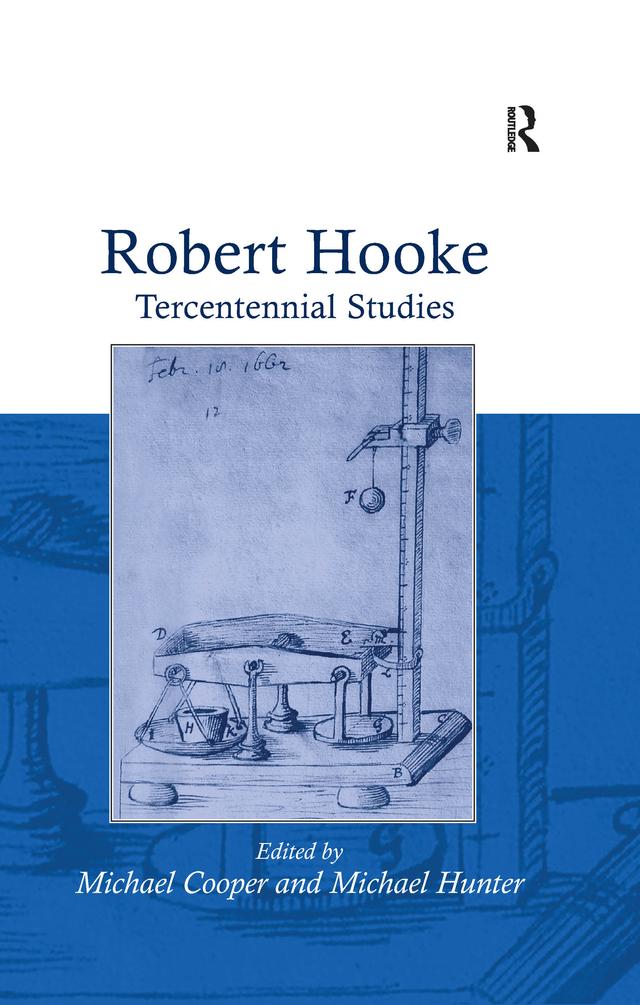 Robert Hooke by Michael Cooper, Michael Hunter