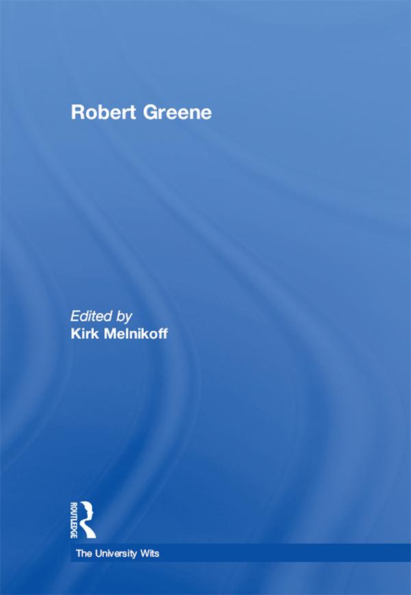 Robert Greene by Kirk Melnikoff