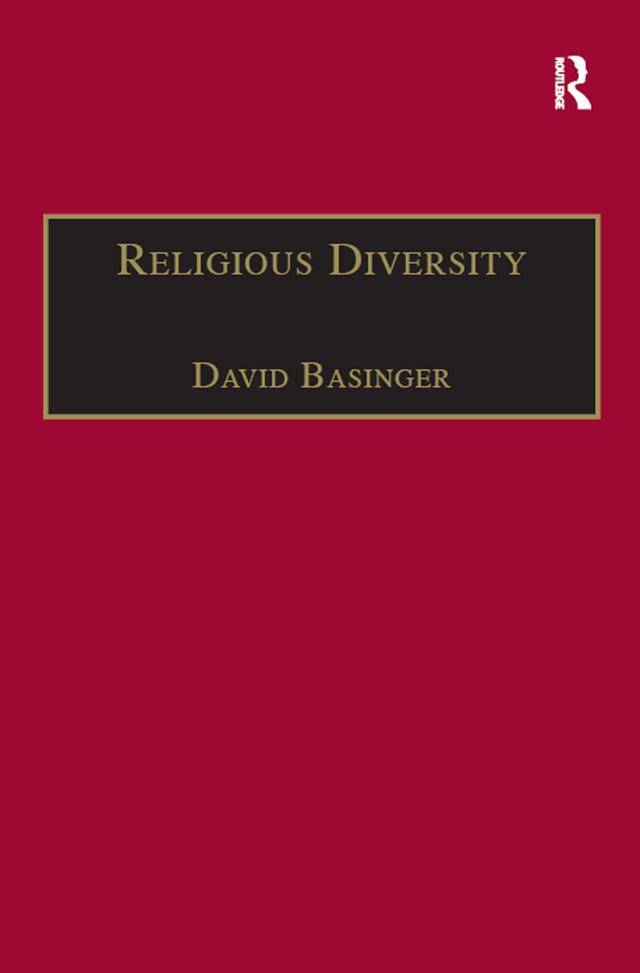 Religious Diversity by David Basinger