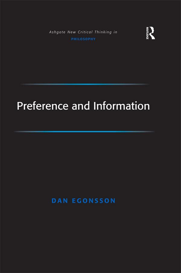 Preference and Information by Dan Egonsson