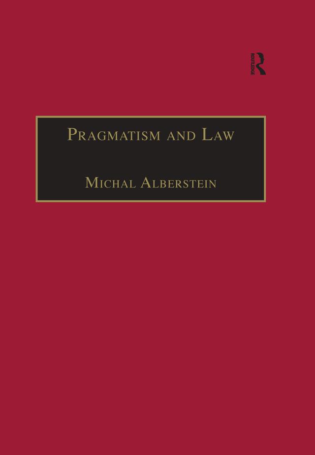 Pragmatism and Law by Michal Alberstein