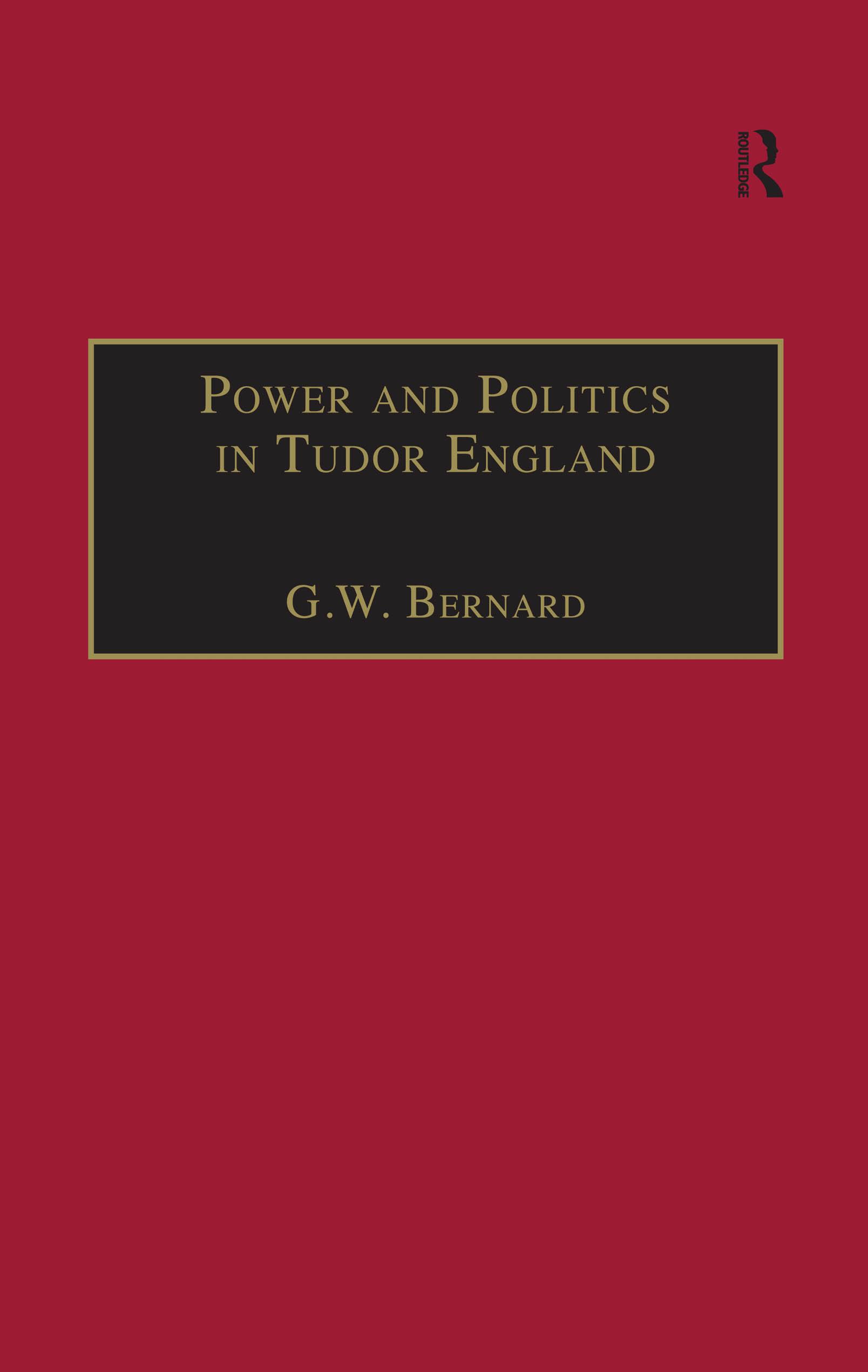 Power and Politics in Tudor England