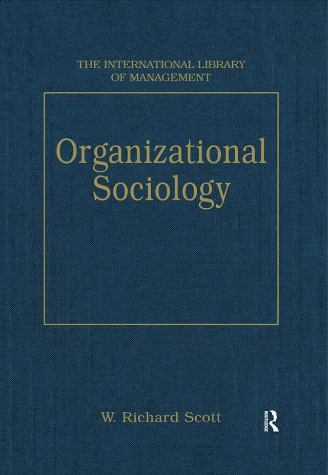 Organizational Sociology