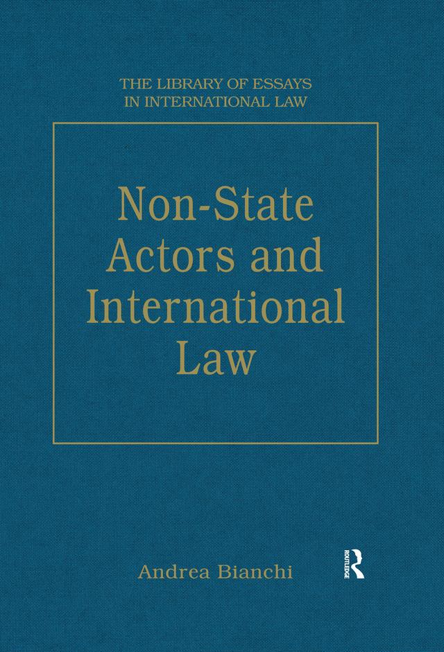 Non-State Actors and International Law
