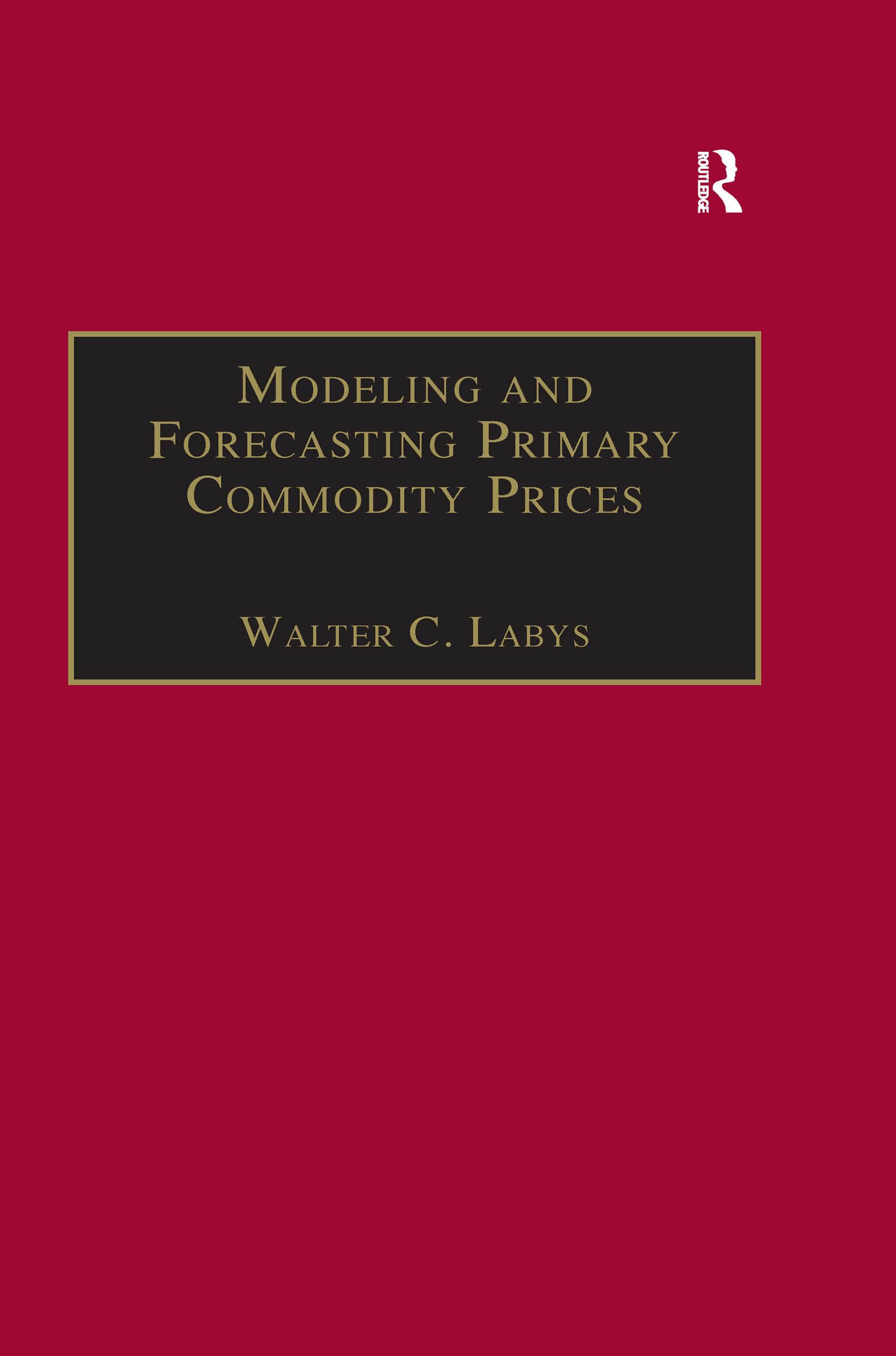 Modeling and Forecasting Primary Commodity Prices