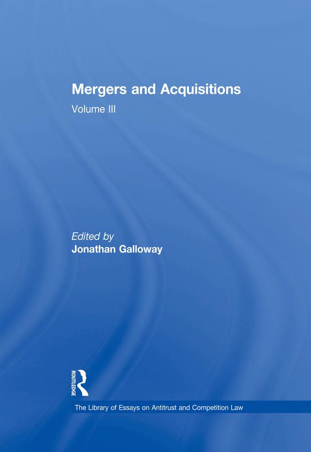 Mergers and Acquisitions by Jonathan Galloway