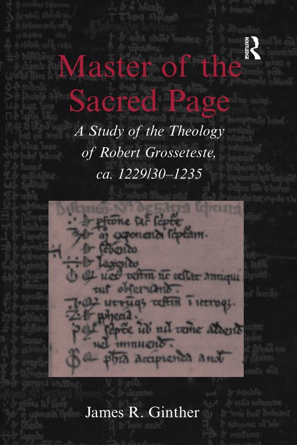Master of the Sacred Page by James R. Ginther