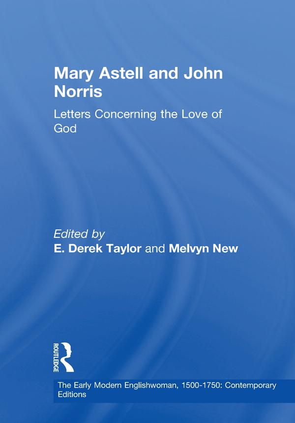 Mary Astell and John Norris