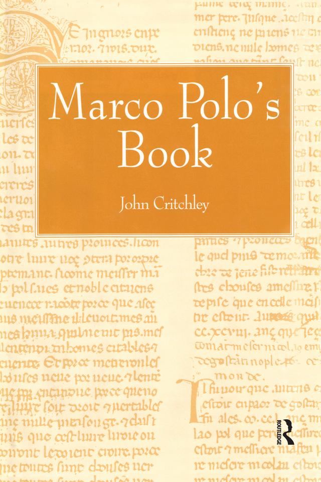 Marco Polo’s Book by John Critchley