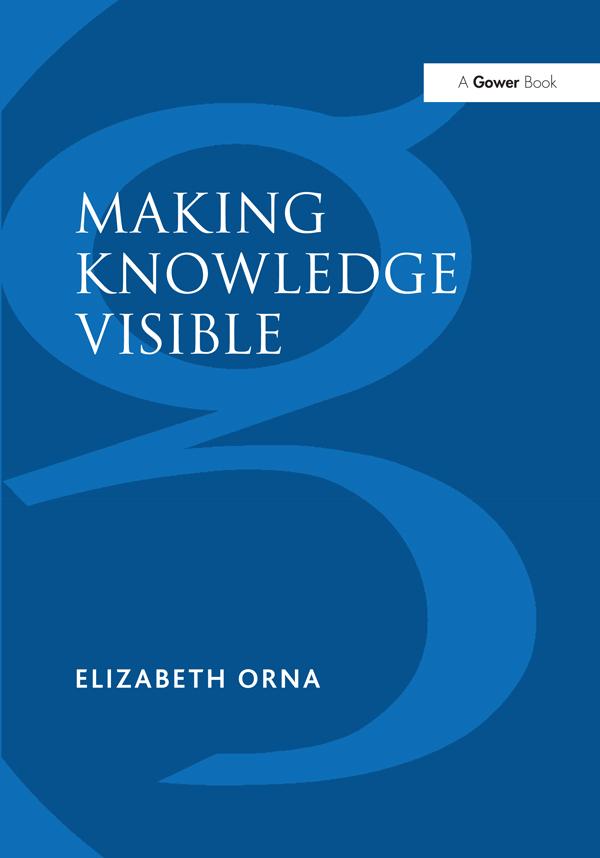 Making Knowledge Visible by Elizabeth Orna