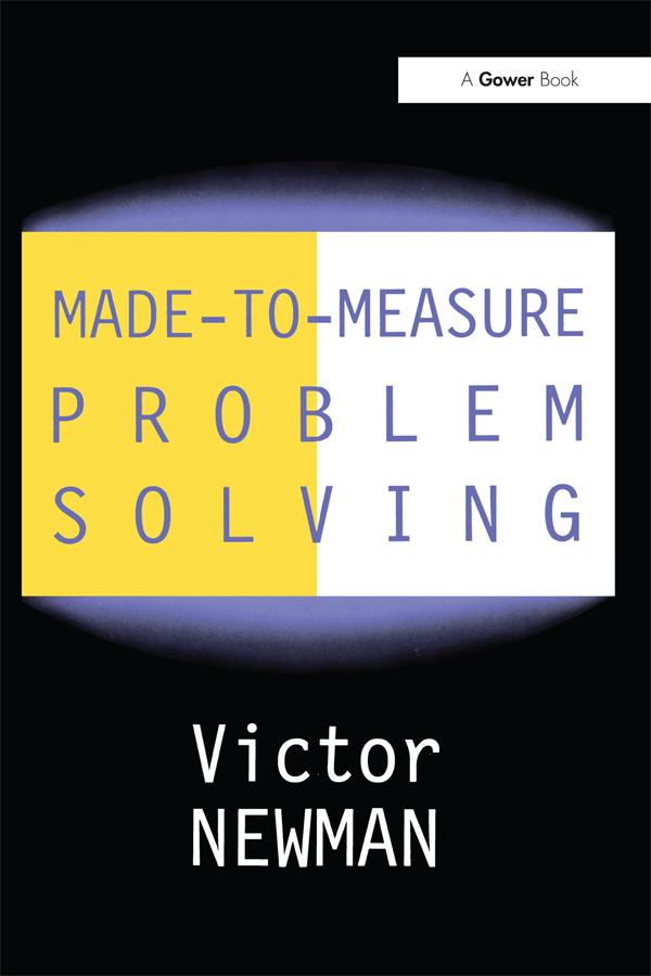 Made-to-Measure Problem-Solving by Victor Newman
