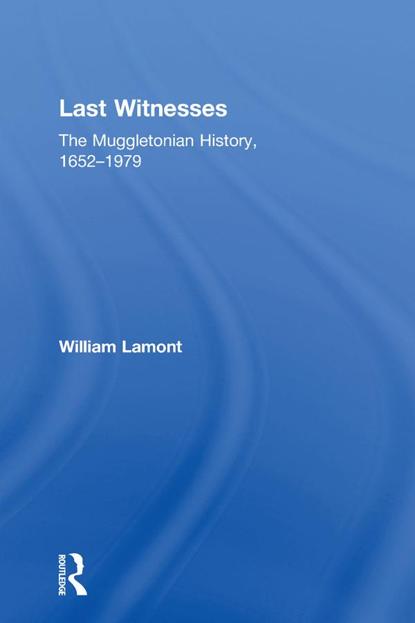 Last Witnesses by William Lamont
