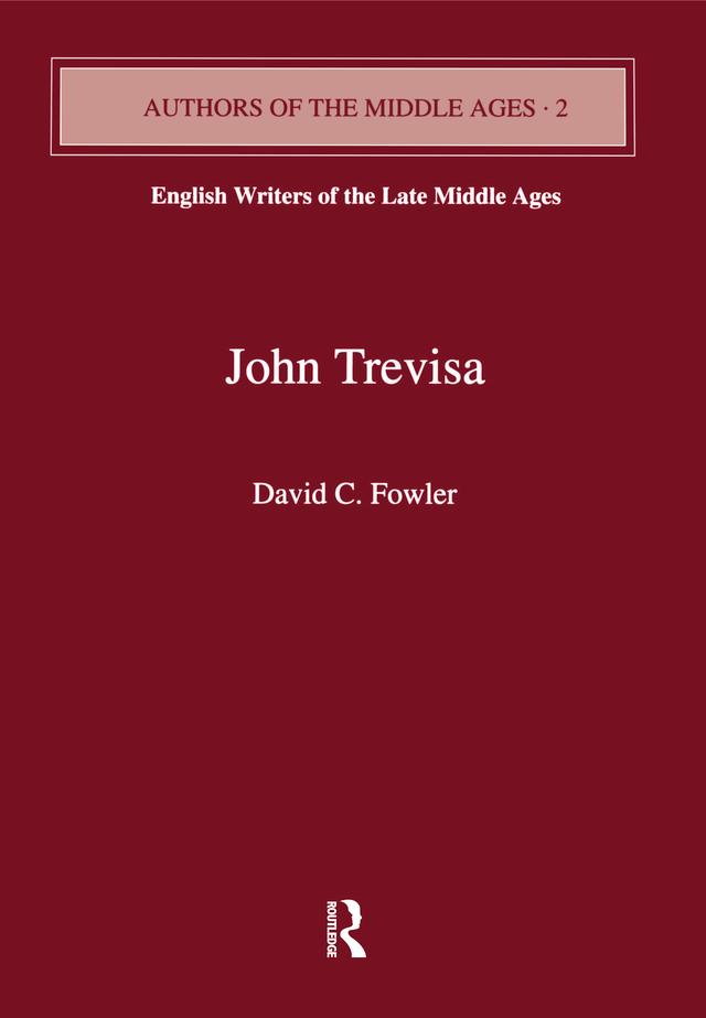 John Trevisa by David C. Fowler