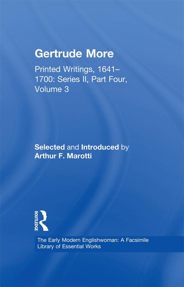 Gertrude More by Arthur F. Marotti