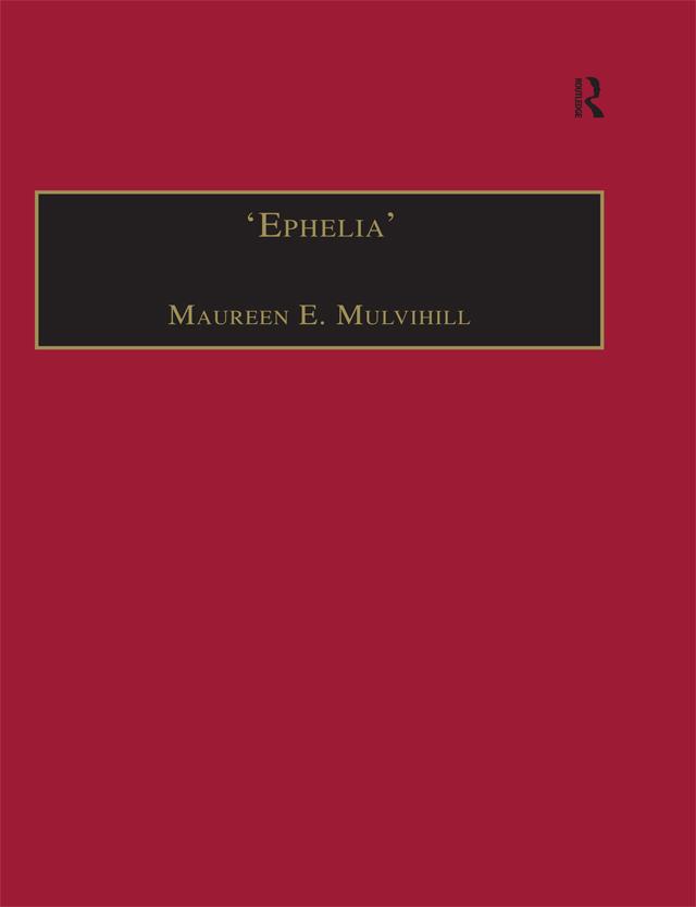 'Ephelia' by Maureen E. Mulvihill