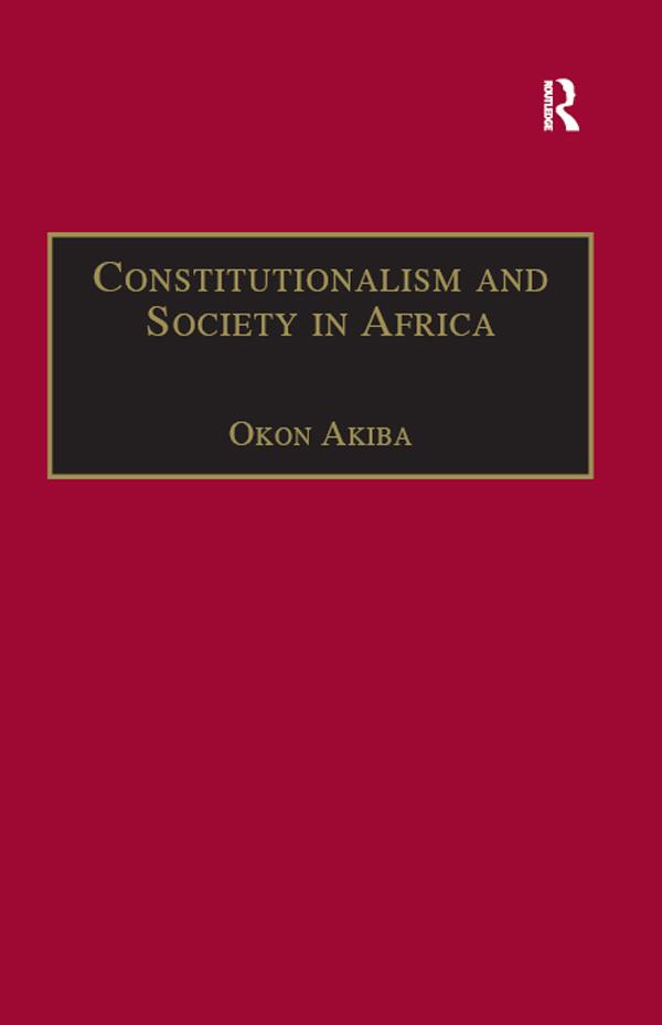 Constitutionalism and Society in Africa