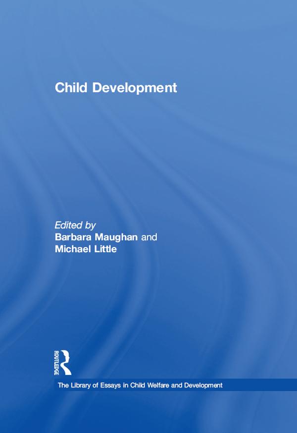 Child Development by Barbara Maughan, Michael Little