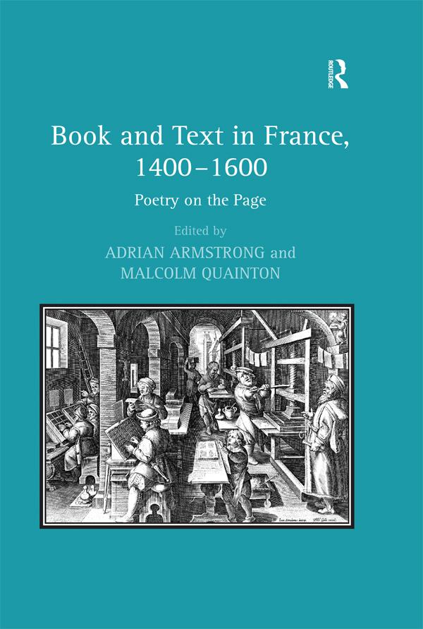 Book and Text in France, 1400–1600