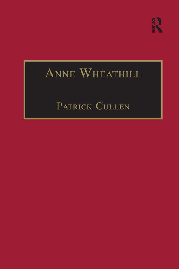 Anne Wheathill by Patrick Cullen
