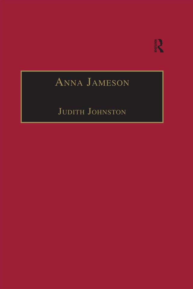 Anna Jameson by Judith Johnston