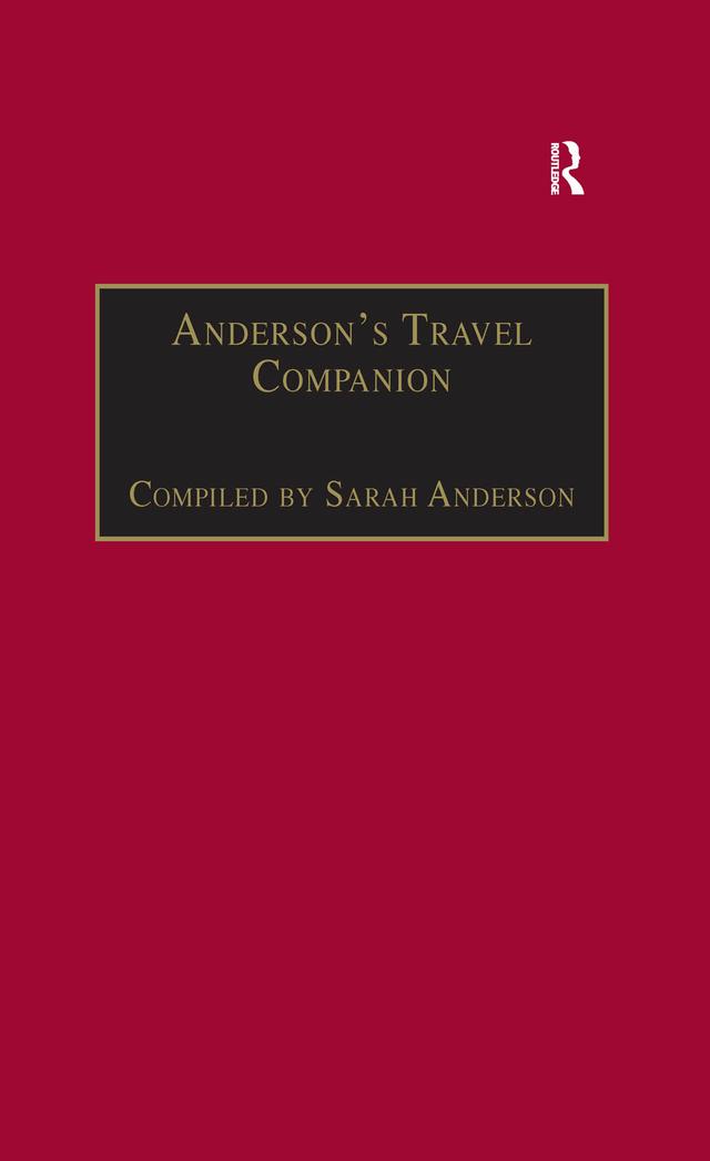 Anderson’s Travel Companion by Compiled by Sarah Anderson
