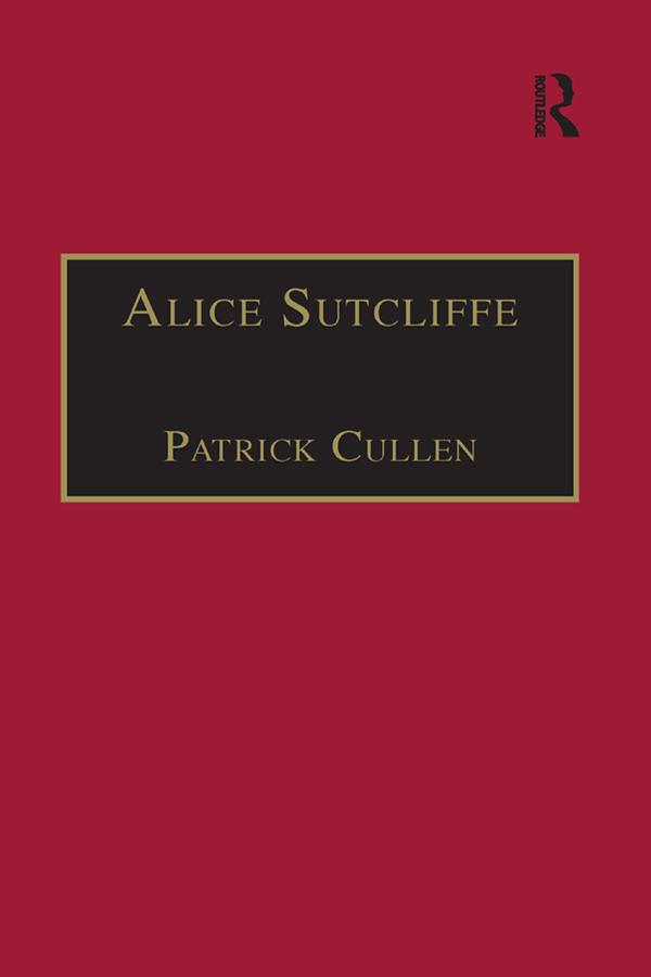 Alice Sutcliffe by Patrick Cullen