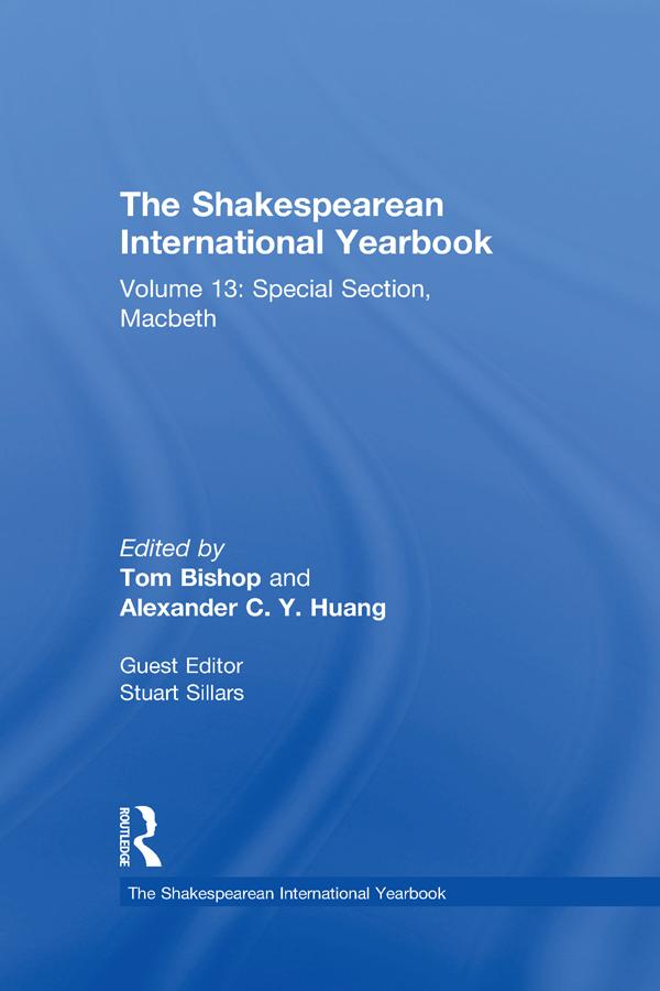 The Shakespearean International Yearbook by Stuart Sillars