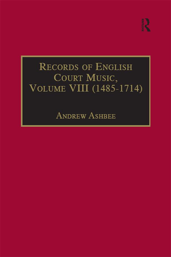 Records of English Court Music