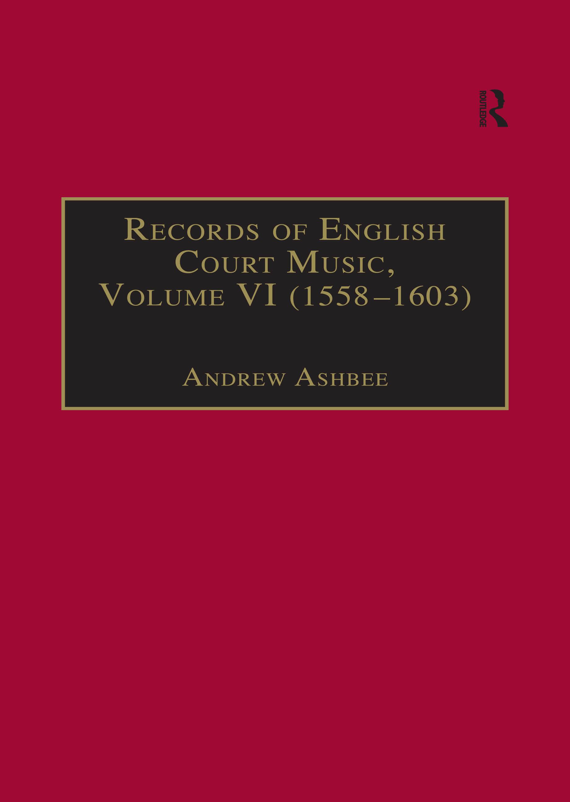 Records of English Court Music