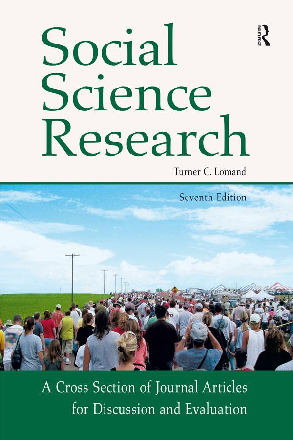 Social Science Research by Turner Lomand